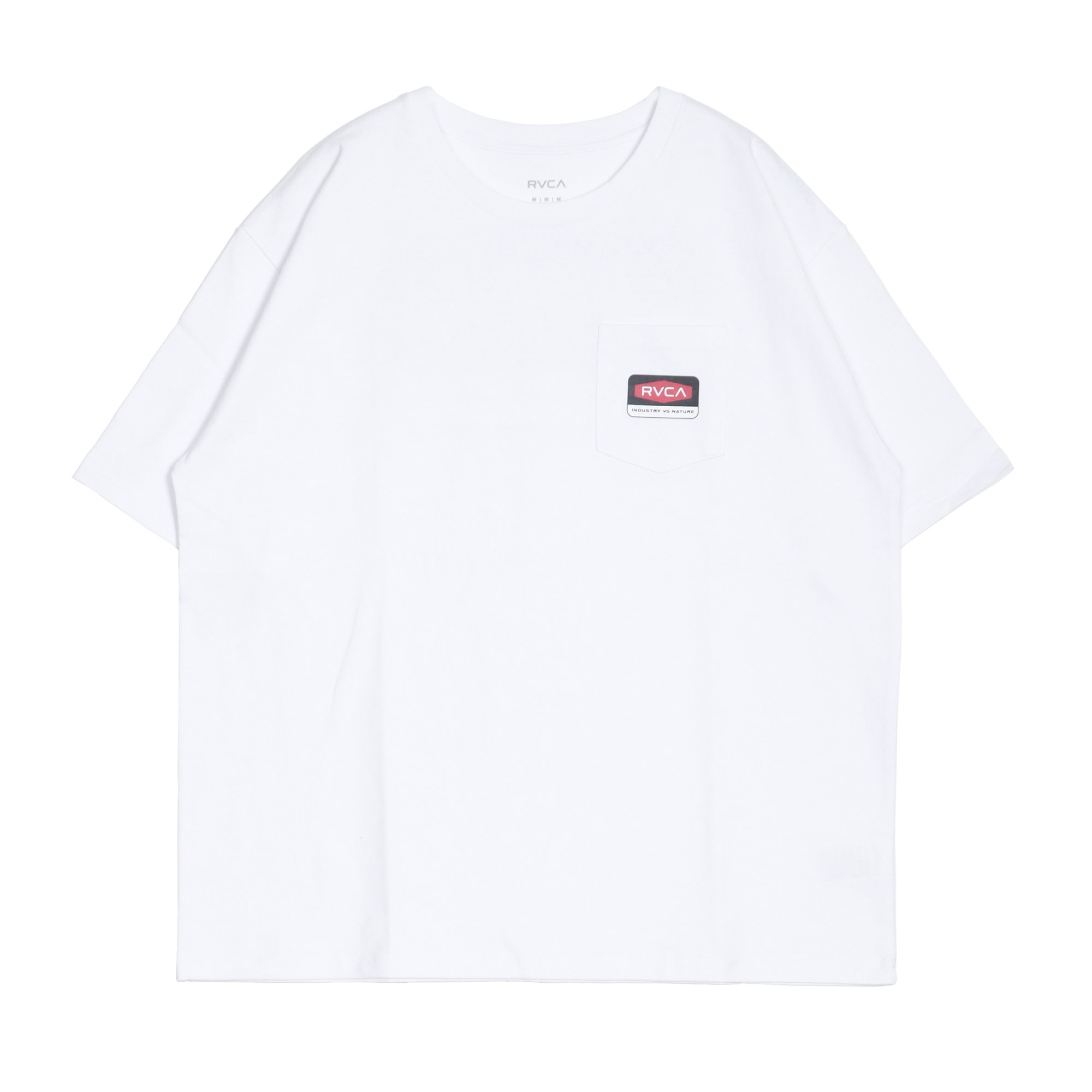 ルーカ 半袖Tシャツ メンズ HEXBOX RVCA BE04A238 ブラック 黒 ホワイト 白 トップス Tシャツ 半袖 バックプリント プリント 茶｜z-craft｜04