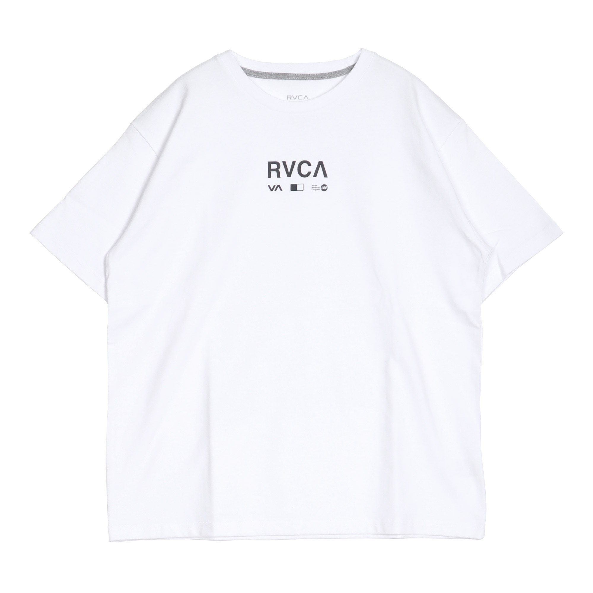 ルーカ 半袖Tシャツ メンズ TEXTBOOK MID RVCA BE04A241 ブラック 黒 ホワイト 白 トップス Tシャツ 半袖 バックプリント ロゴ 父の日｜z-craft｜03