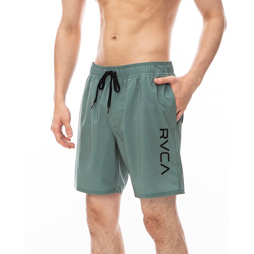 ルーカ ボードショーツ メンズ ELASTICK BS RVCA BE041526 ブラック 黒 グ...