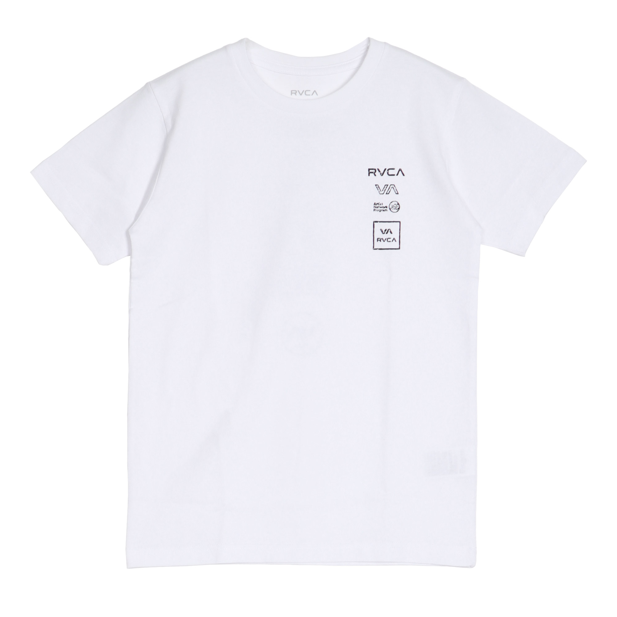 （ゆうパケット可） ルーカ 半袖Tシャツ キッズ ジュニア 子供 ALL LOGO RVCA BE0...