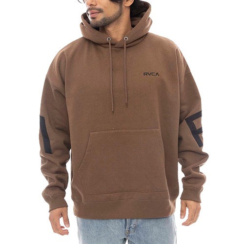 RVCA（ルーカ） パーカー メンズ FAKE RVCA HD RVCA BE042005 ブラック