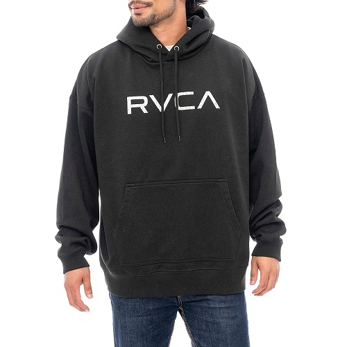 RVCA ルーカ パーカー メンズ BIG HD BE042041 ブラック 黒