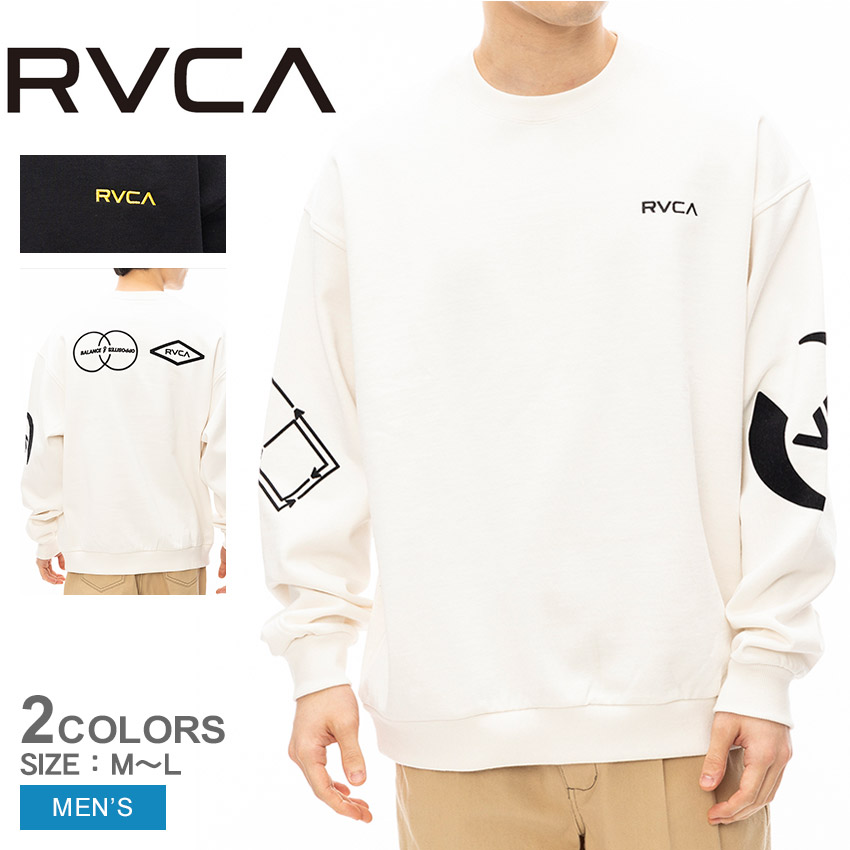 RVCA SALE ルーカ トレーナー メンズ STACKHOUSE CR BE042033