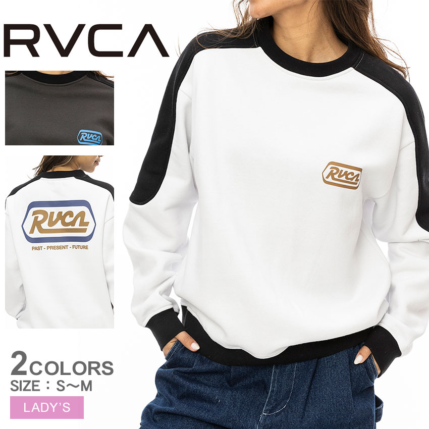 【RVCA】ロゴ スウェット トレーナー グレー / 送料無料 2540-0234-1.jpg
