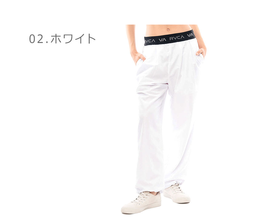 RVCA（ルーカ） ロングパンツ レディース VA JACQUARD BAND EAS RVCA