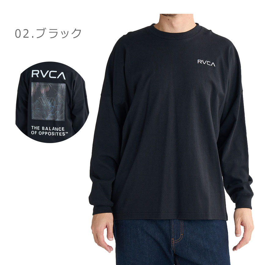 RVCA（ルーカ） 長袖Tシャツ メンズ PALM BOX LT ロンT RVCA BF041153