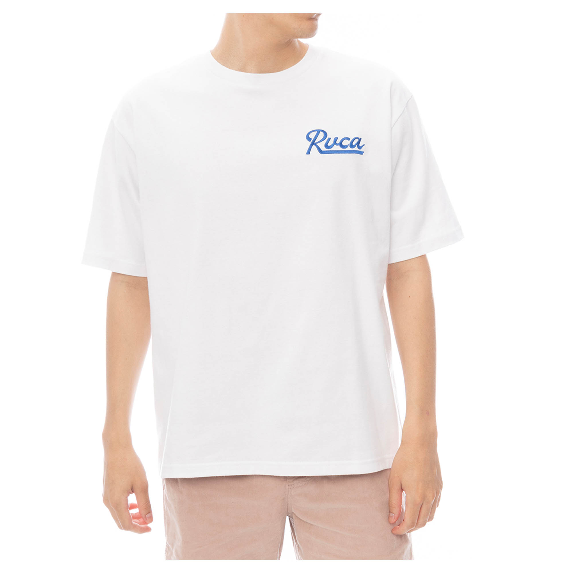 RVCA☆Barbarosa Short Sleeve Tee プリントロゴ 半袖 Tシャツ RVCA ルーカ 半袖Tシャツ メンズ SCRIPT SEALED SS BF041254