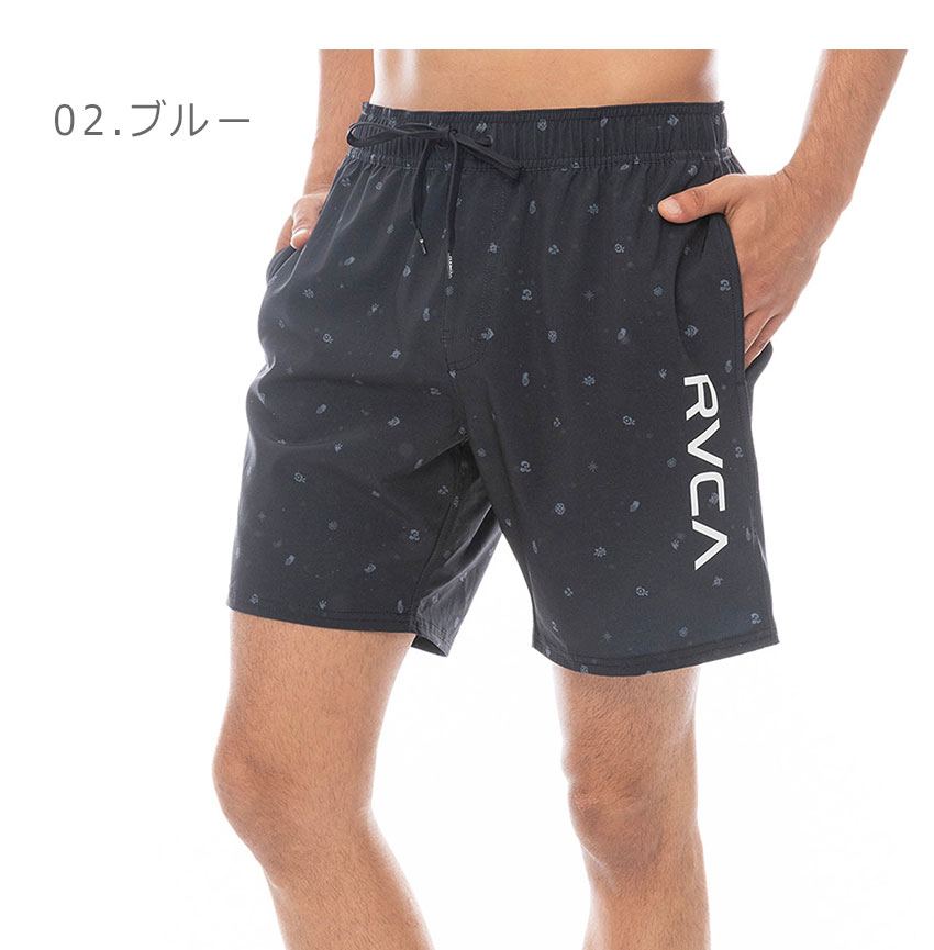 RVCA サーフパンツメンズ　ブラック　28インチ RVCA ルーカ サーフパンツ メンズ PERRY MIX BS 2024 SPRING