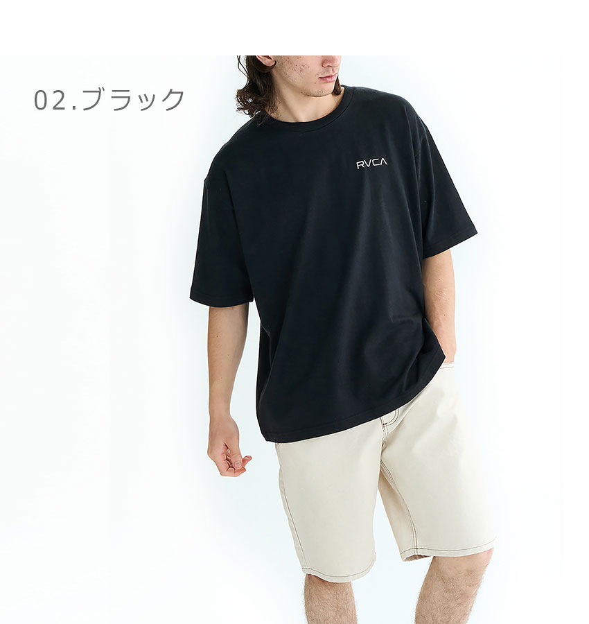 WEB限定 RVCA×FREAK'S STORE ルーカ  tシャツ 半袖 ブラック Ｌ RVCA（ルーカ） tシャツ 「ムラサキスポーツ限定」RVCA/ルーカ 半袖T