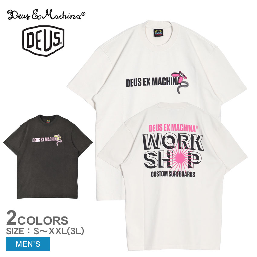 DEUS EX MACHINA デウスエクスマキナ 半袖Tシャツ メンズ SURF