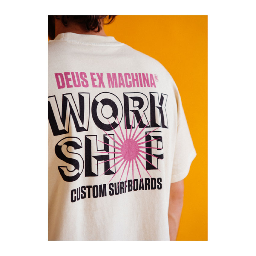 DEUS EX MACHINA デウスエクスマキナ 半袖Tシャツ メンズ SURF