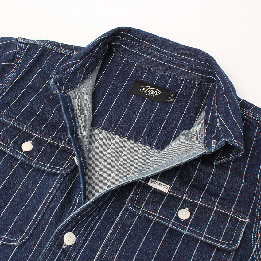 【超美品】✨DEUS EX MACHINA シャツジャケットデニムMサイズ 超美品】✨DEUS EX MACHINA シャツジャケットデニムMサイズ JACKETS