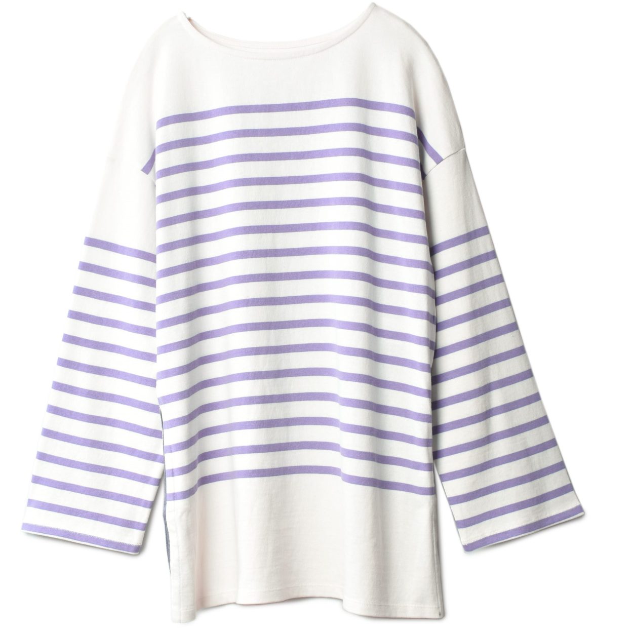 送料無料 ボーダー柄ワイド袖カットソー Tシャツ レディース 送料無料 ボーダー柄ワイド袖カットソー Tシャツ レディース