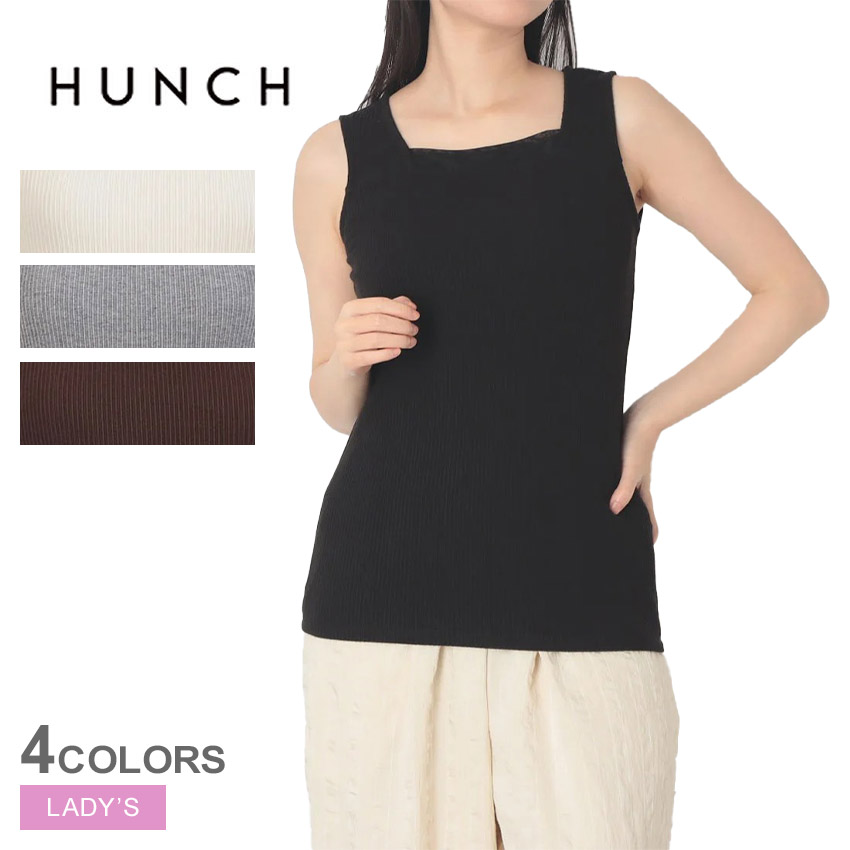 hunch（ハンチ） 【ネコポス配送】 タンクトップ レディース HUNCH