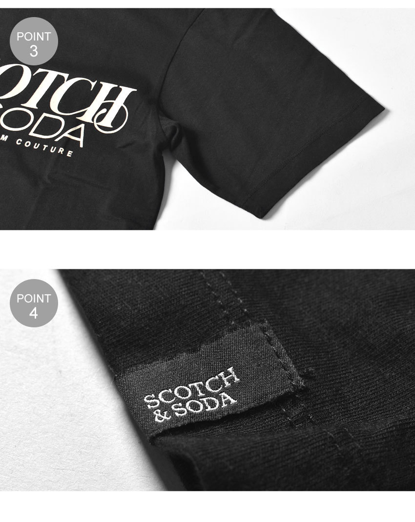 SCOTCH＆SODA スコッチアンドソーダ 半袖Tシャツ メンズ