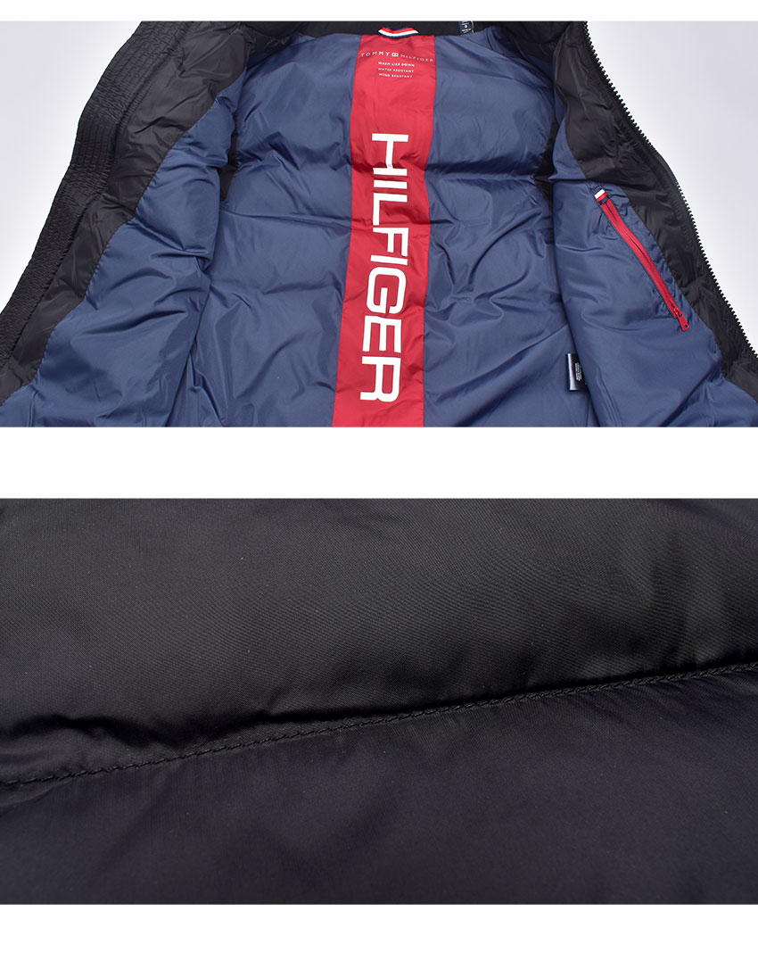 TOMMY HILFIGER トミーヒルフィガー ダウンベスト メンズ キルト
