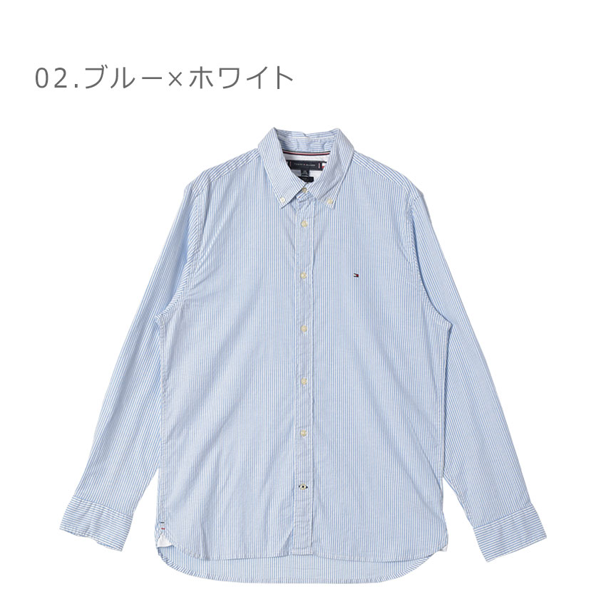 トミーフィルフィガー　長袖シャツ TOMMY HILFIGER トミーヒルフィガー 長袖シャツ メンズ CORE