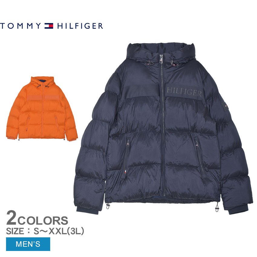 トミーヒルフィガー 中綿ジャケット メンズ NEW GHOST PRINT PUFFER JACKET TOMMY HILFIGER 153AN916  ネイビー 紺 オレンジ 長袖 : 2609-0082 : Z-CRAFT ヤフーショッピング店 - 通販 - Yahoo!ショッピング