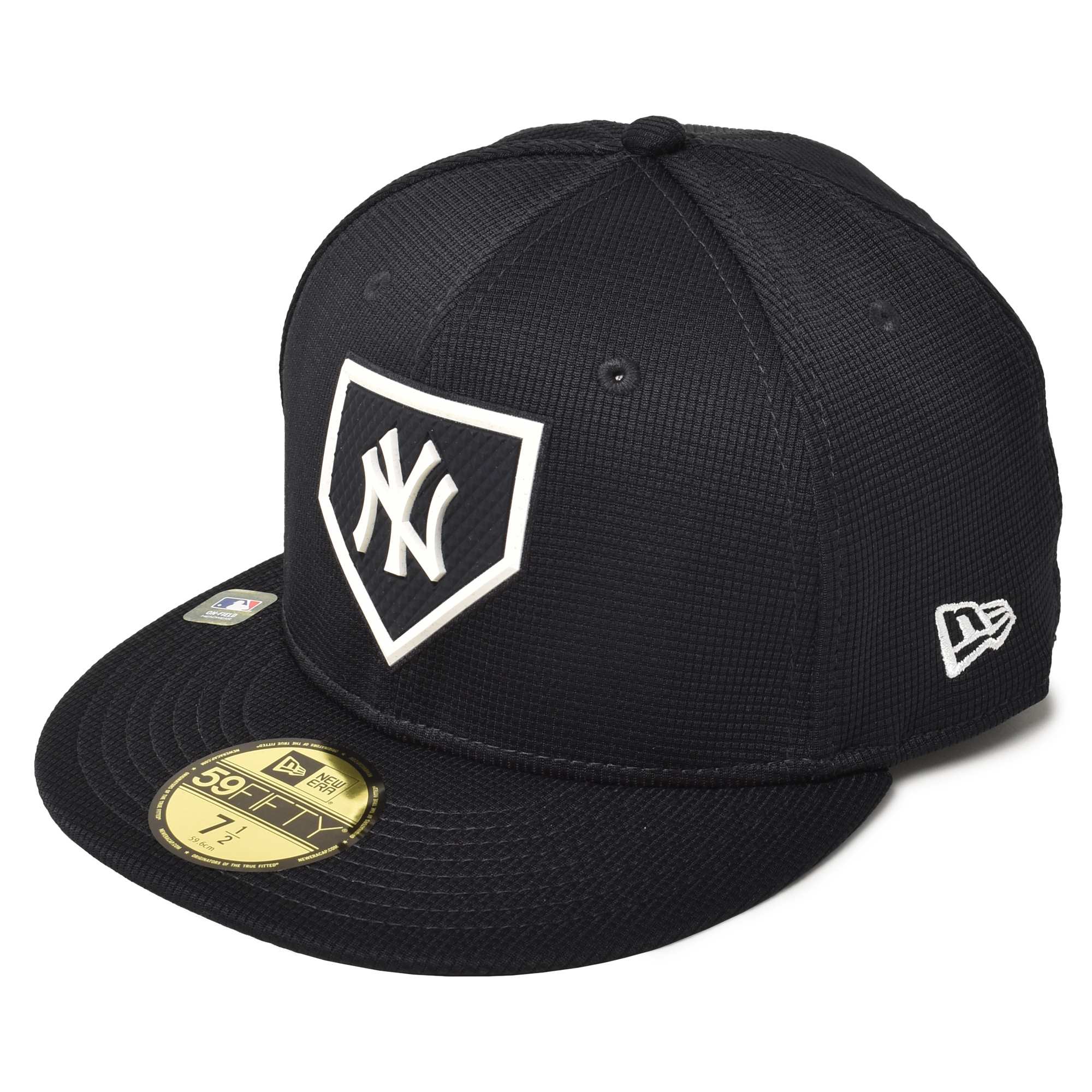 ニューエラ 帽子 メンズ レディース 59フィフティー キャップ NEW ERA 5950 ネイビー 紺 ベースボールキャップ MLB