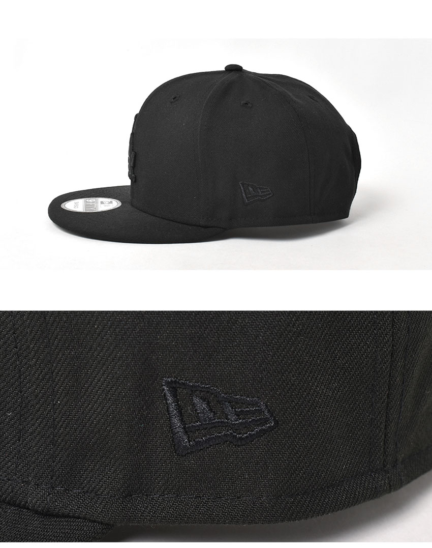 New Era 9FIFTY SNAPBACK ブラックキャップ 9FIFTY ベーシック ブラック ブラックフラッグ | ニューエラ