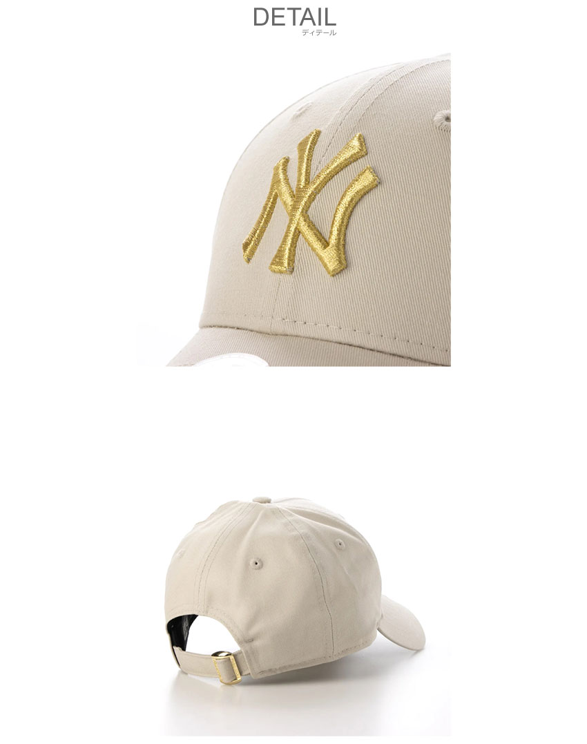 NEW ERA（ニューエラ） 帽子 レディース FEMALE METALLIC LOGO 9FORTY