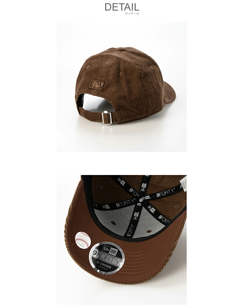 NEW ERA（ニューエラ） キャップ メンズ レディース MLB CORD 9FORTY