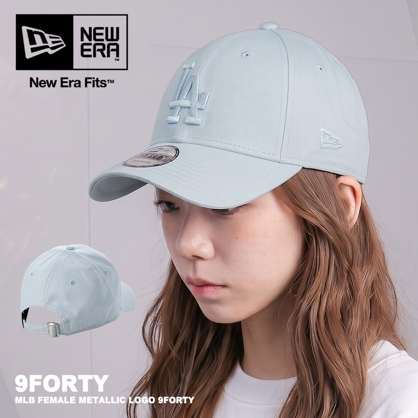 NEW ERA（ニューエラ） キャップ レディース MLB FEMALE METALLIC LOGO