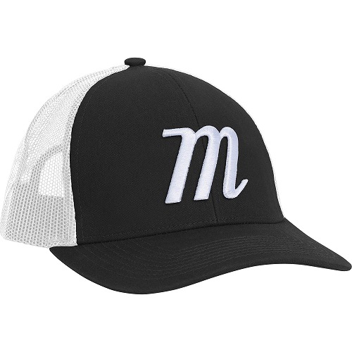 マルーチ 帽子 メンズ レディース トラッカー スナップバック marucci MAHTTRP ホワイト 白 ブラック 黒 グレー 野球 ベースボール｜z-craft｜02