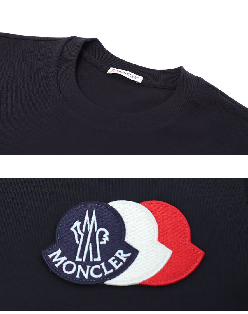 新品タグ付◆MONCLER◆モンクレール◆高島屋◆12A◆ロゴTシャツ◆ネイビー MONCLER - モンクレール MONCLER Tシャツの通販 by KOMEHYO ONLINE