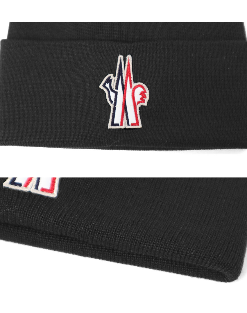 MONCLER（モンクレール） ニット帽 メンズ レディース Wool Beanie