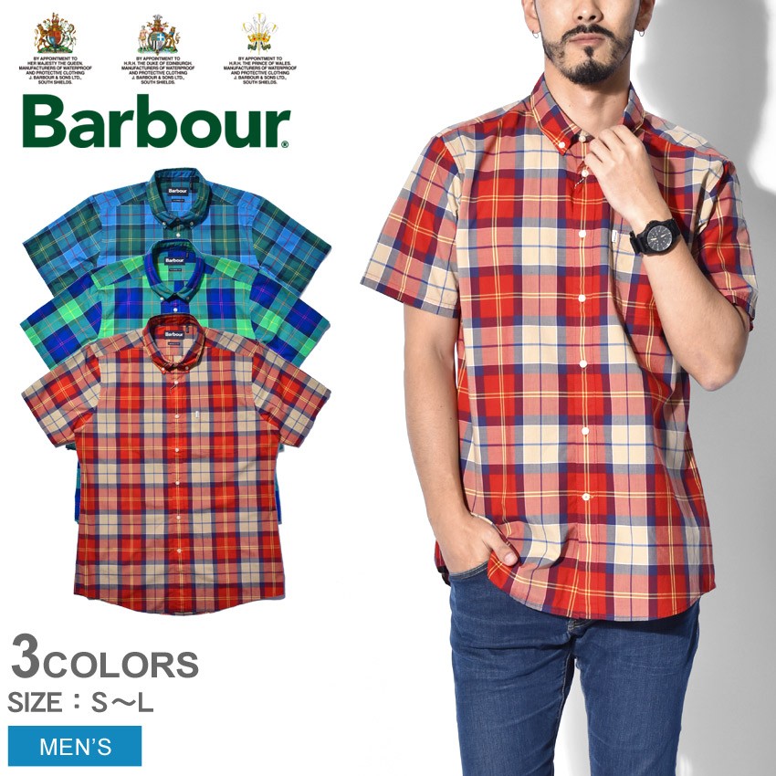 Barbour（バブアー） 半袖シャツ メンズ TOWARD ブランド おしゃれ