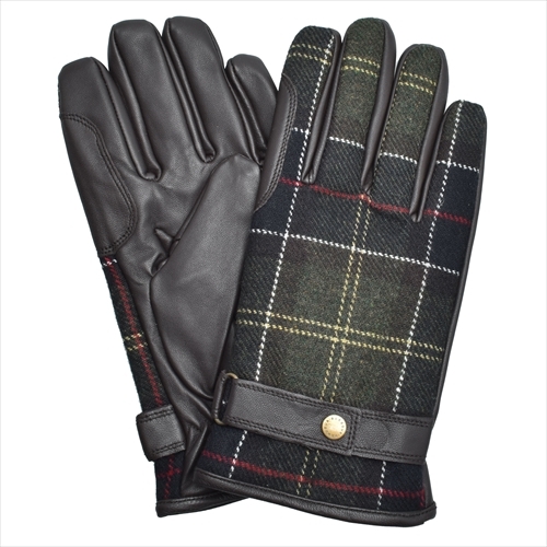 Barbour バブアー 手袋 メンズ ニューブロー タータングローブ