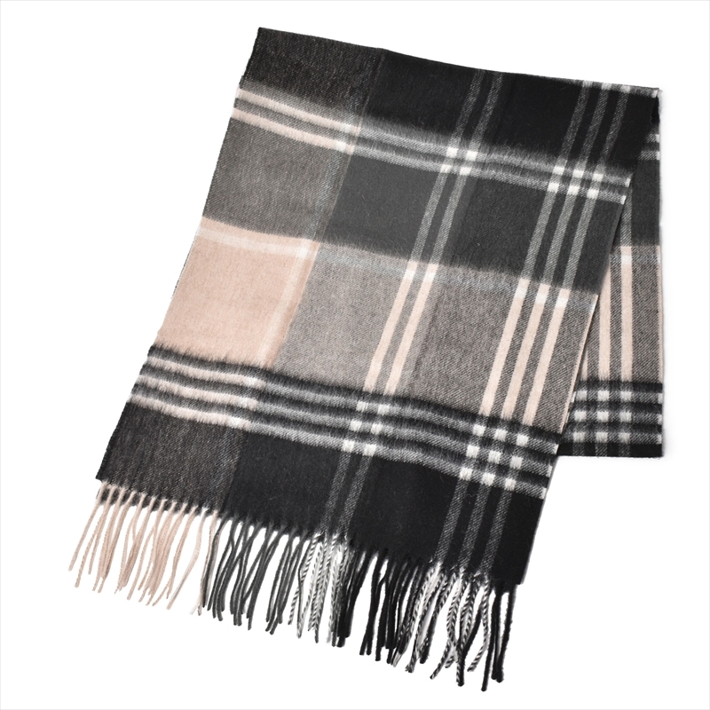 送料無料 バブアー マフラー メンズ レディース KINDAR CHECK SCARF BARBOUR USC0121 ネイビー 紺 青 黒 グレー ストール｜z-craft｜04