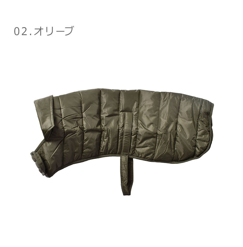 Barbour（バブアー） 犬用コート バッフル キルト ドッグコート