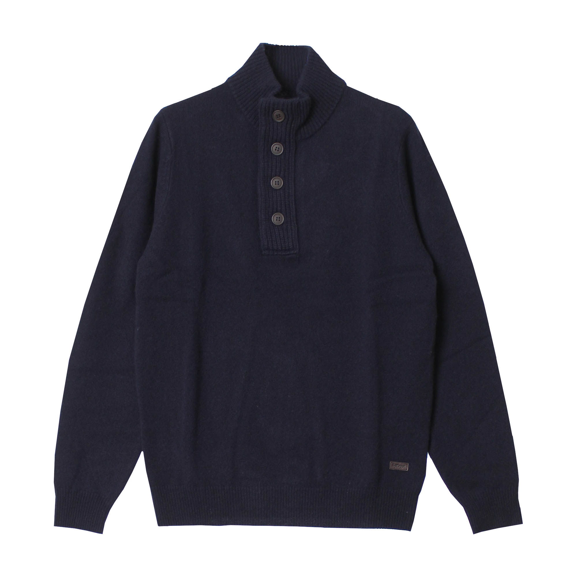 Barbour（バブアー） セーター メンズ エッセンシャル パッチ ハーフ