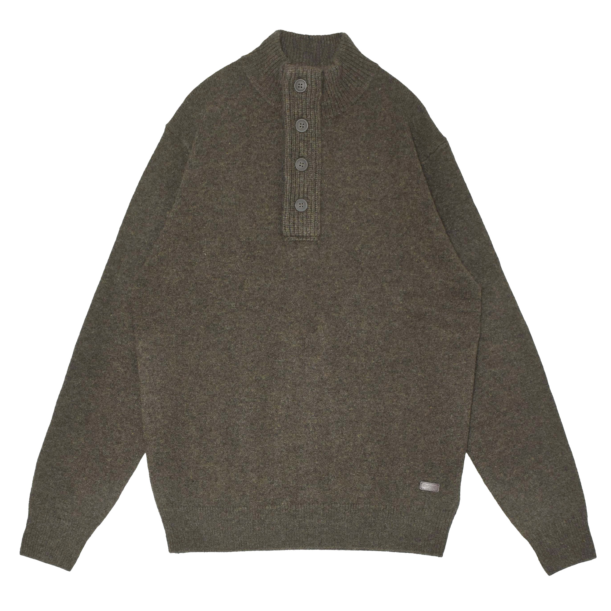 Barbour（バブアー） セーター メンズ エッセンシャル パッチ ハーフ