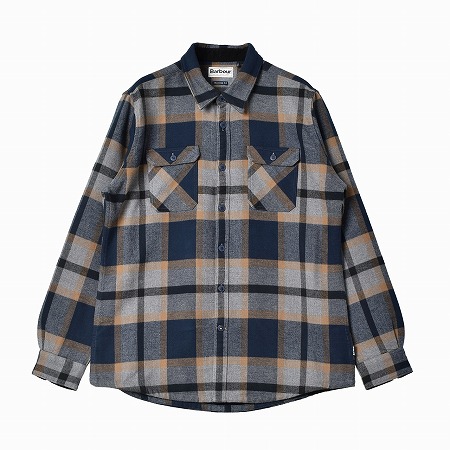 バブアー カジュアルシャツ メンズ RHOBELL TAILORED SHIRT BARBOUR M...