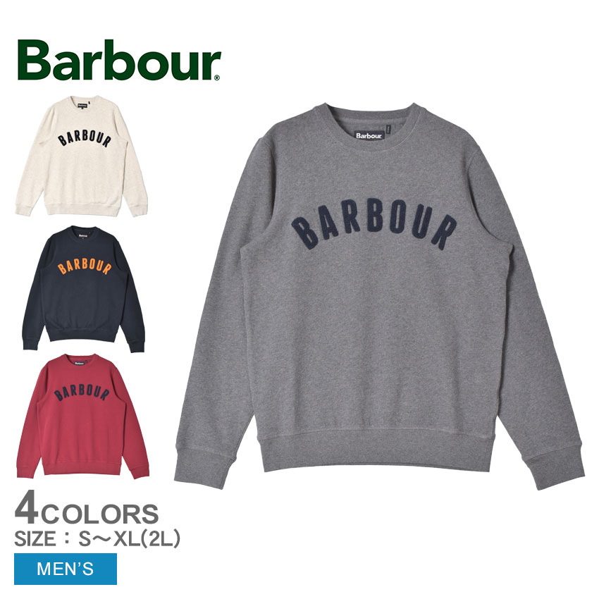 Barbour バブアー スウェット メンズ PREP LOGO CREW BARBOUR