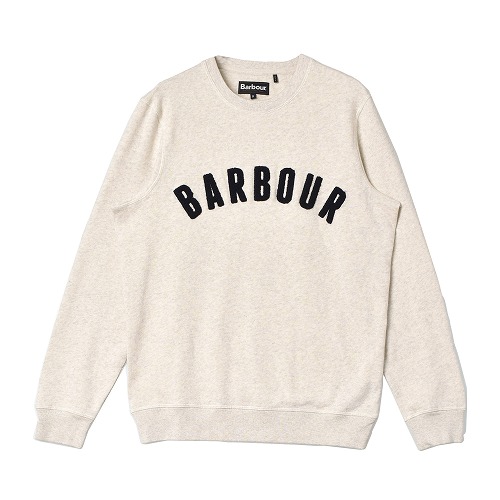 Barbour バブアー　スウェット　トレーナー　ポルトガル製　古着　ノームコア Barbour バブアー スウェット メンズ PREP LOGO CREW BARBOUR