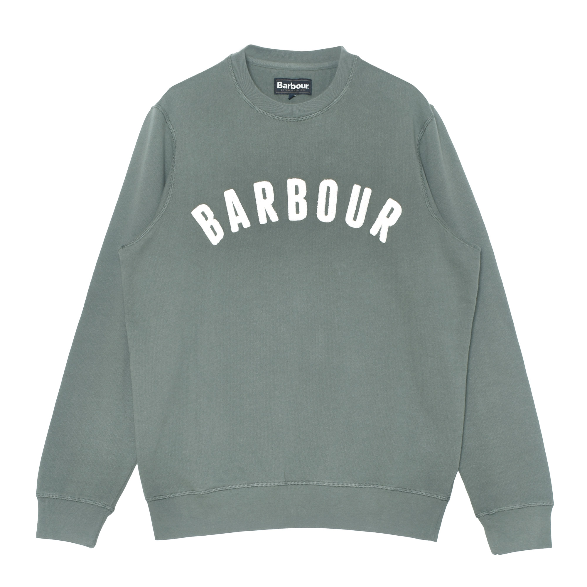 Barbour（バブアー） スウェット メンズ PREP LOGO CREW BARBOUR