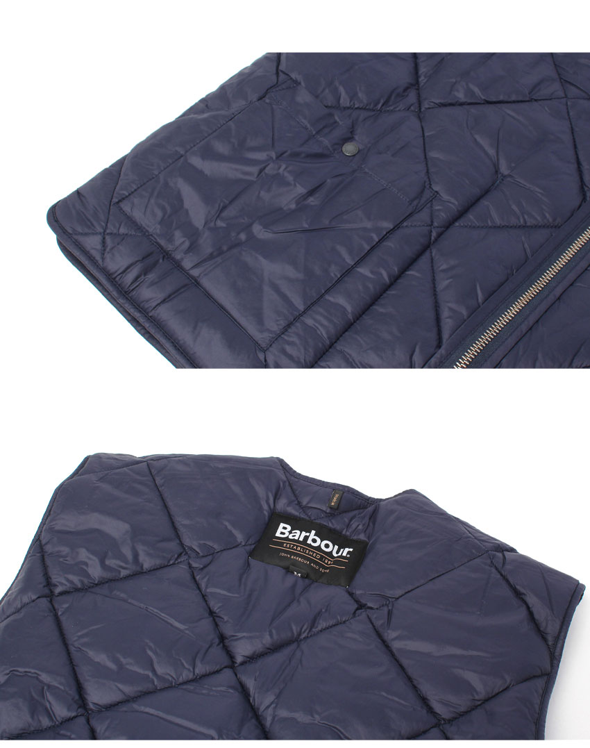 Barbour（バブアー） ベスト メンズ LARGE BOX QUILT LINER BARBOUR