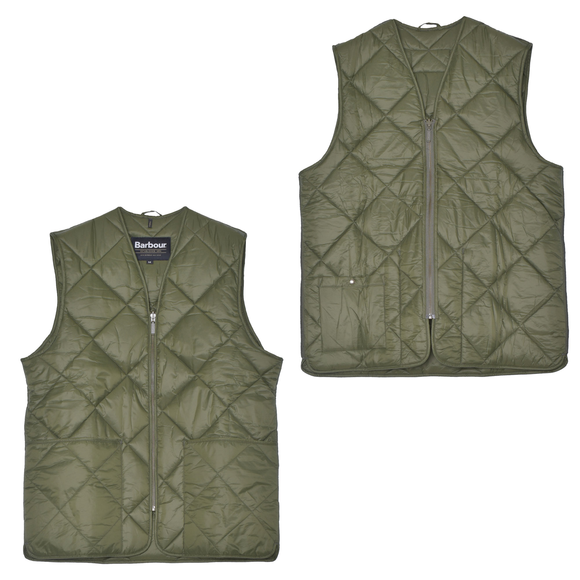 Barbour バブアー ベスト メンズ LARGE BOX QUILT LINER BARBOUR