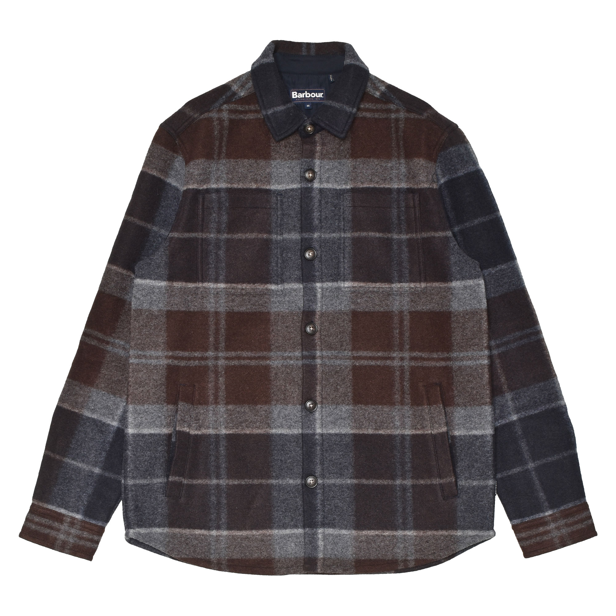Barbour ワークシャツ ジャケット長袖シャツ ネイビー S Barbour ワークシャツ ジャケット長袖シャツ ネイビー S Barbour