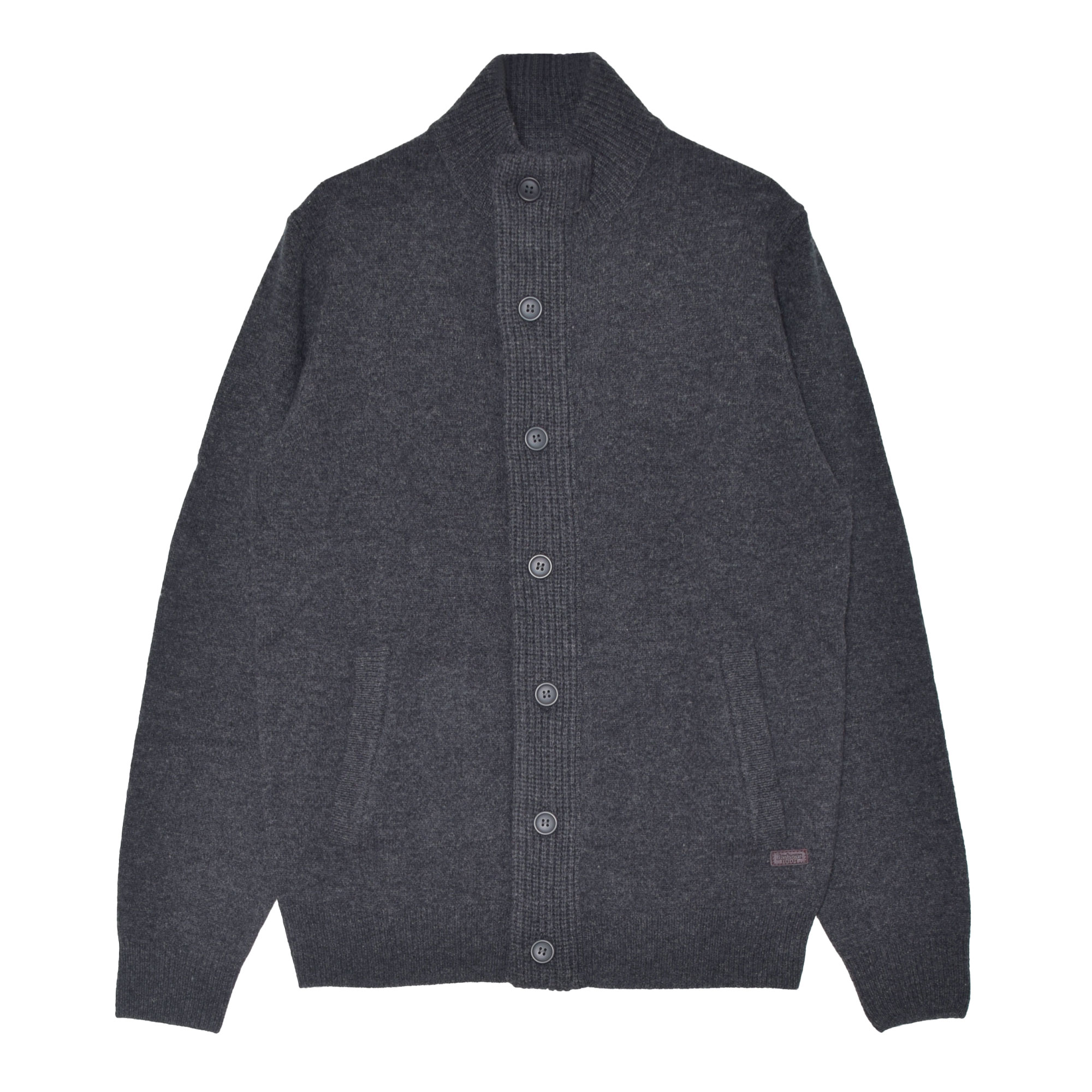 Barbour バブアー フルジップアップ ワッフル ウール ニットカーディガン Barbour バブアー フルジップアップ ワッフル ウール ニットカーディガン