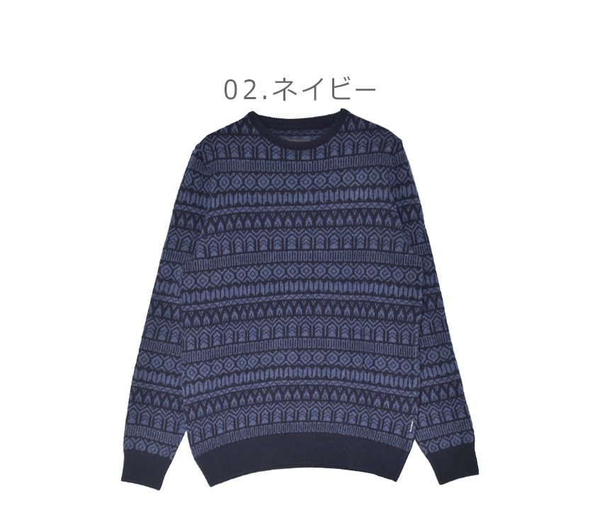 Barbour（バブアー） ニット メンズ Stonebeck Fairisle Crew Neck
