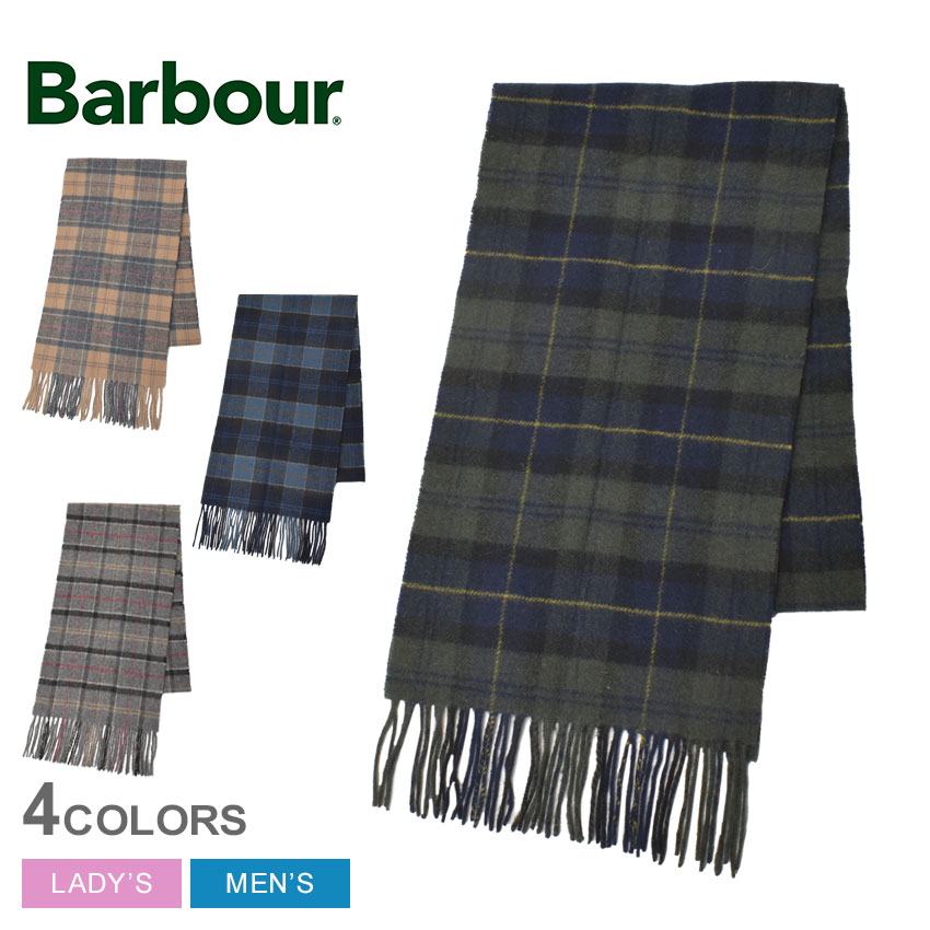 Barbour（バブアー） スカーフ メンズ レディース タータン ラムウール