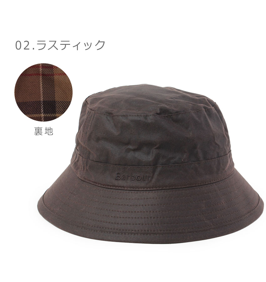Barbour バブアー バケットハット メンズ レディース ワックス