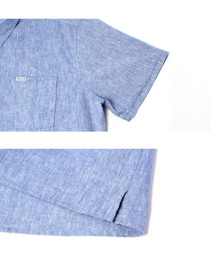 Barbour（バブアー） 半袖シャツ メンズ NELSON SHORT SLEEVED SUMMER