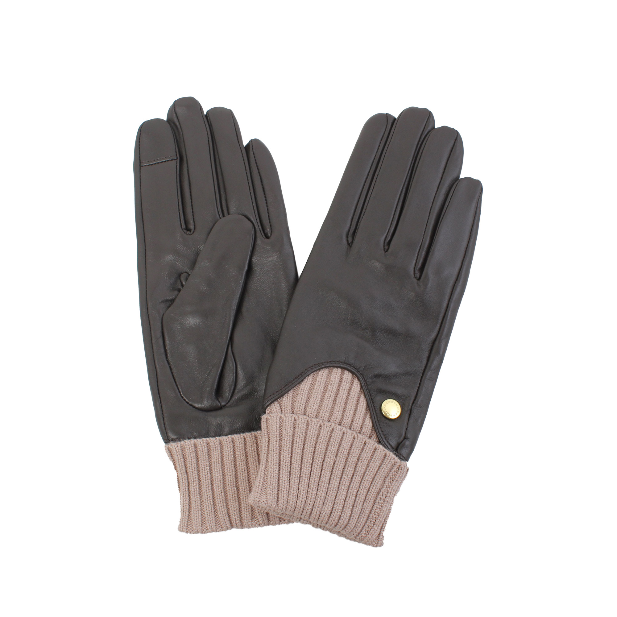 Barbour（バブアー） 手袋 レディース ディアナ レザーグローブ