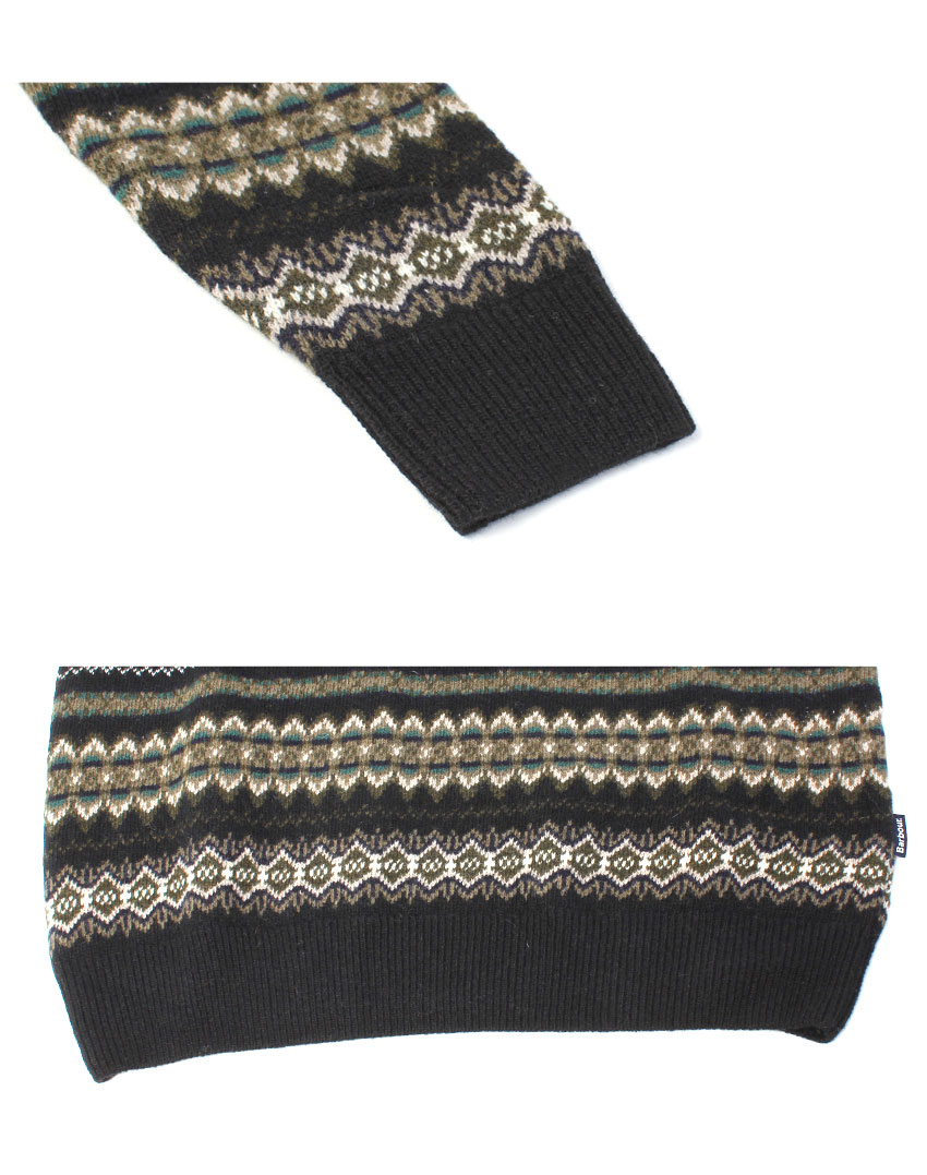 Barbour（バブアー） ニット メンズ Case Fair Isle Crew BARBOUR